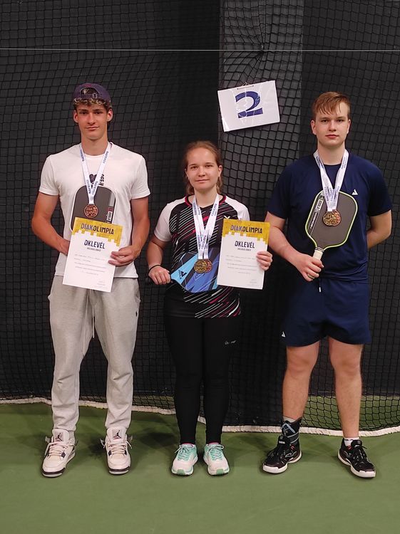 Egy arany és három bronzérem a Pickleball Diákolimpia Országos Döntőn!