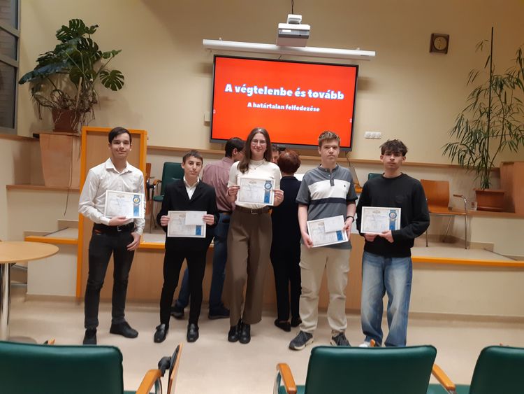 Szép eredmények a Bolyai János Vas vármegyei matematikaversenyen
