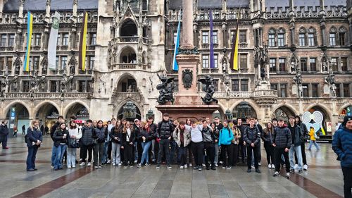 Iskolai kirándulás Münchenbe