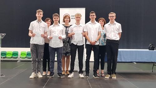 Ünnepélyes díjátadáson voltunk